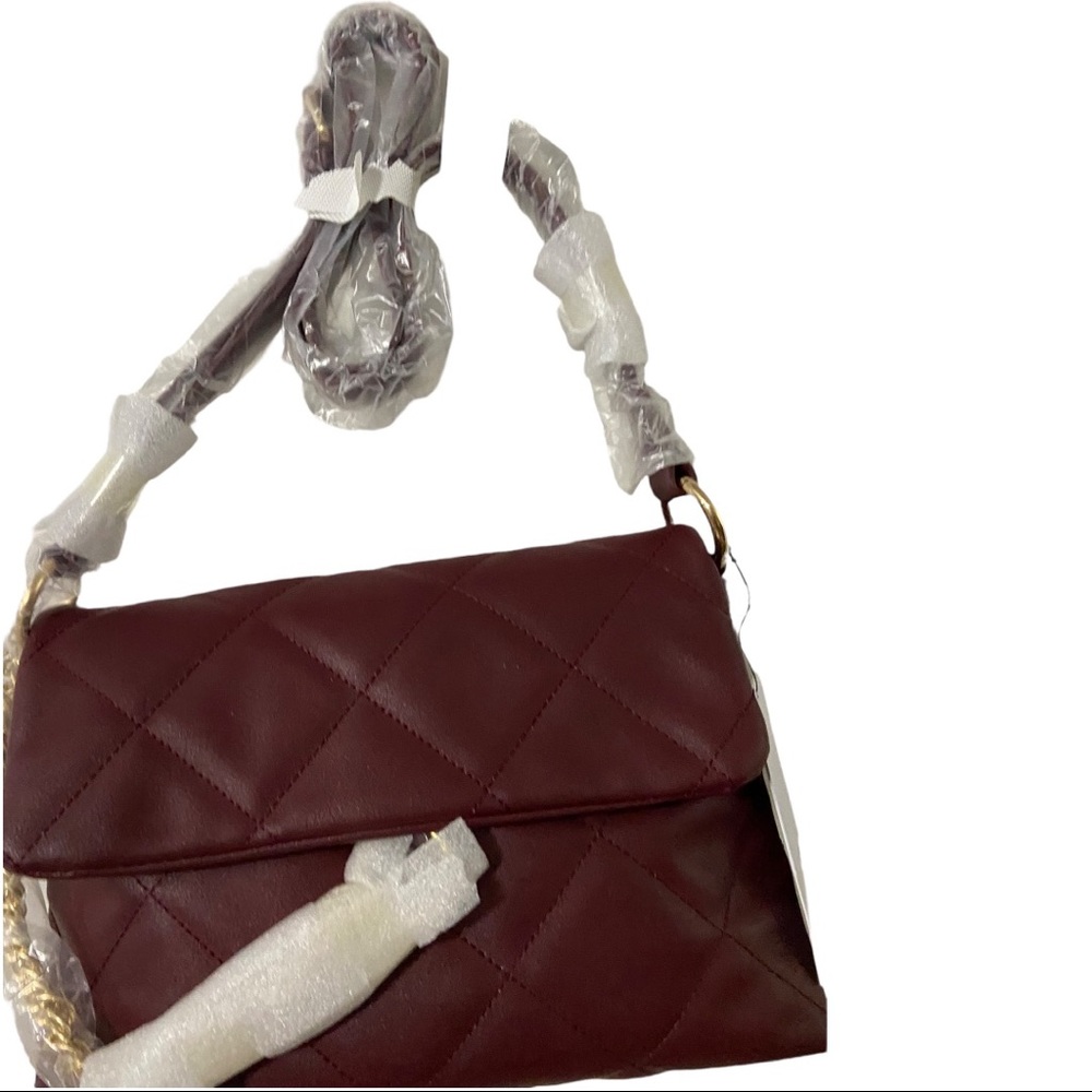 Just fab handbag Color maroon